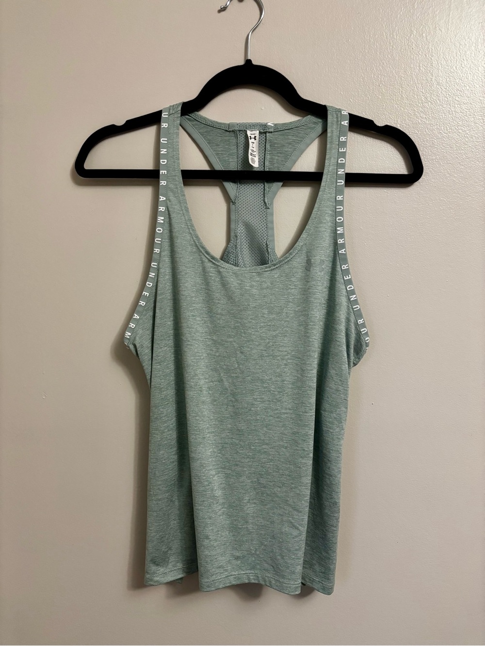 Under Armour Knockout Racerback Tank Top with Logo Straps